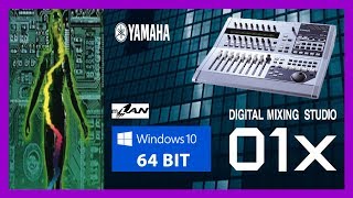 Installing Yamaha 01X drivers and software in Windows 10 x64 Guide HD [upl. by Aldarcie]