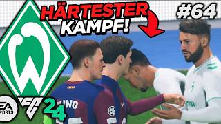 EA FC 24 Werder Bremen Karriere ⚽ 64  RIESIGES DRAMA IN DER CHAMPIONS LEAGUE [upl. by Sira]