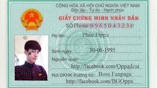 Hướng dẫn xóa chữ chứng minh nhân dân mới nhất 2018 [upl. by Omero]