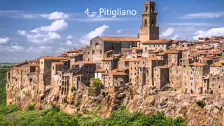 Top 10 Borghi della Toscana [upl. by Riggins]