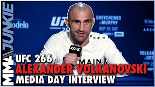 Alexander Volkanovski rips Brian Ortega welcomes Max Holloway trilogy  UFC 266 [upl. by Cecelia]