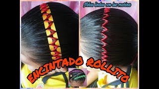 ENCINTADO💃 ROLLITOS  HAIRSTYLES [upl. by Pammie57]