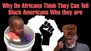 Tick Tok Africans Have a message For Black Americans You African😂😂 [upl. by Airenahs290]