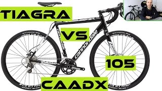 Cannondale CAADX Shimano Tiagra better that CAAD X 105 Cyclocross bikes [upl. by Landers513]