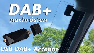 DAB Scheibenantenne einbauen im AUDI A3 [upl. by Eisso]