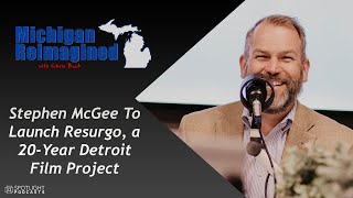 Stephen McGee To Launch Resurgo a 20Year Detroit Film Project [upl. by Anahc]