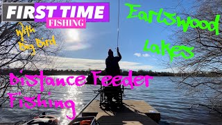 Distance Feeder Fishing  Earlswood Lakes with Big Bird [upl. by Vierno]