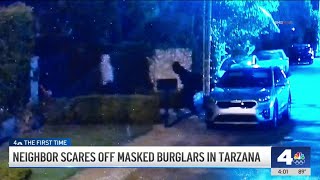 Tarzana man speaks out after his home was almost burglarized [upl. by Aiam]