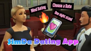 How to Download  Use SimDa Dating App Mod  Sims 4 Tutorial Link in description [upl. by Iaka]