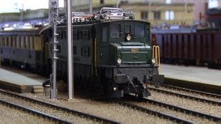 Largest Model Railway Layout of Switzerland in O Scale with Cab Ride [upl. by Reldnahc516]