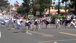 Oaks MS  Let the Flag of Freedom Wave  2010 Swallows Day Parade [upl. by Eugenius]