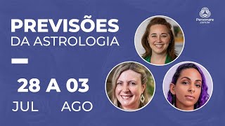 PREVISÕES DA ASTROLOGIA DE 28 DE JULHO ATÉ 03 DE AGOSTO │ PERSONARE [upl. by Friedrick]