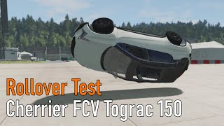 Cherrier FCV Tograc 150  Rollover Test  BeamNGdrive [upl. by Vaclav]