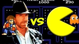 Chuck Norris vs Pac Man [upl. by Nerok]