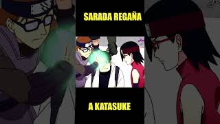 SARADA REGAÑA A KATASUKE boruto naruto anime [upl. by Ellehcil]