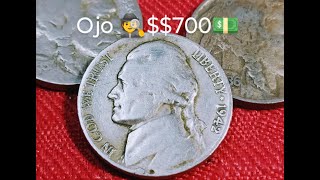 ☝️revisa rápido tus bolsillos vale mas de 9000 mil dólares 💵💸🕵️ 1942 five cents [upl. by Kenwee]