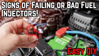 Bad Fuel Injectors – Causes Symptoms amp EASY Fixes [upl. by Ahsekad909]