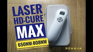 Laser therapy LASER HD Cure MAX [upl. by Allen]