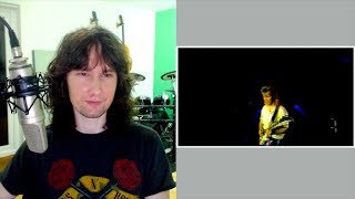 British guitarist reacts to Triumph and Rik Emmetts soaring vocals [upl. by Larochelle]