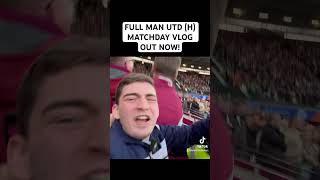 BOWENS ON 🔥🐐 jarrodbowen westham manchesterunited matchdayvlog [upl. by Acnalb]