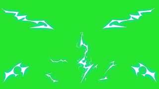 NEW Electric Elements With Sound Effect Green Screen  by Green Pedia [upl. by Dickman862]