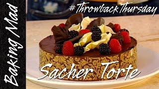 Eric Lanlards Sacher amp Raspberry Torte Recipe  TBT [upl. by Enelyam]