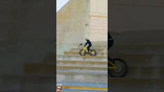 cycle stunt live crash 😔  mtb bmx stunt mtblife mountainbike Reactionnote [upl. by Lenwood]