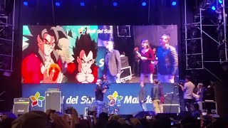 Mario Castañeda y René García Las voces de Goku y Vegeta En el Friki Festival 2018 en LimaPeru [upl. by Aloel]