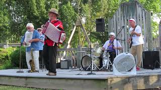 June 26 2024 KCPL Arts In The Park ZydecoaGoGo  quotGive Him CornbreadJambalaya medleyquot [upl. by Schilit23]