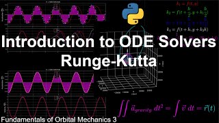 Introduction to ODE Solvers RungeKutta  Fundamentals of Orbital Mechanics 3 [upl. by Nolitta]