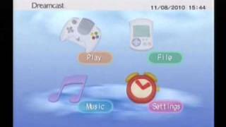 Sega Dreamcast Menu Walkthrough [upl. by Yaniv]