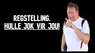 Regstelling Hulle jok vir jou  Rooies Strauss  Pap en Gospel [upl. by Pitt]