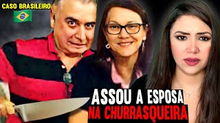 O BRASILEIRO QUE ASS0U A €SP0SA NA CHURRASQUEIRA  CASOS CRIMINAIS casocriminal [upl. by Kosiur]