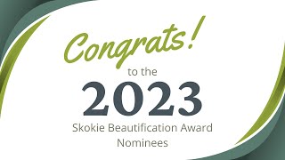 2023 Village of Skokie Beautification Awards [upl. by Osterhus90]