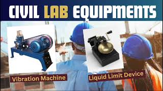 Civil Lab Equipments [upl. by Anelrahs]