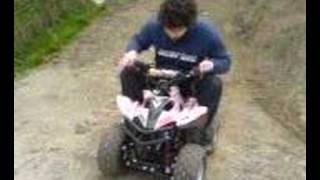 110 cc quad crash [upl. by Notgnihsaw64]