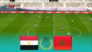 LIVE 🔴 EGYPT vs MOROCCO  PARIS OLYMPICS GAMES 2024 3rd Place Bronze Medal  Realistic Simulation [upl. by Amliv11]