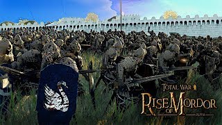 The Might Of Dol Amroth  Epic Custom Map  Total War Rise Of Mordor Gameplay [upl. by Ettebab190]