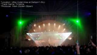 Brennan Heart playing Mark Zolden  Timeline  Defqon1 2011 NL [upl. by Honniball]