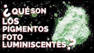 Qué son los Pigmentos luminiscentes [upl. by Eelanej]