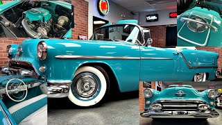 Test Drive 60L V8 6Speed 1954 Oldsmobile Super 88 Convertible SOLD Classic Car Addict [upl. by Aldrich574]