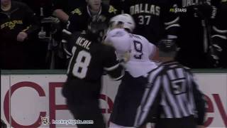 Theo Peckham vs James Neal Jan 26 2011 [upl. by Fries]