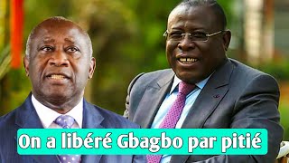 🔴 Cissé Bacongo Ouattara a fait libérer Gbagbo par pitié [upl. by Mongeau443]