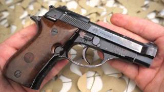 Beretta Model 81 BB 32 ACP Semi Auto Pistol Overview  Texas Gun Blog [upl. by Sosthena]