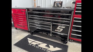 UPDATED 68” Snapon Epiq Tool Box Tour  Small Engine Mechanic  DBC Racing [upl. by Sirdna387]