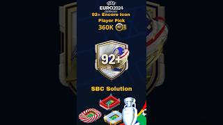 92 Encore Icon Player Pick SBC  Solution Ea Sports FC 24 [upl. by Enneicul121]