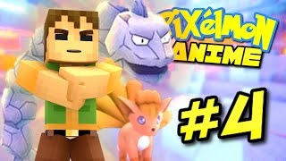 Pixelmon Anime ★ PEWTER CITY GYM Minecraft Pixelmon Roleplay Episode 4 [upl. by Divad]