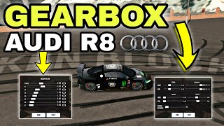 NUEVA GEARBOX DRIFT PARA AUDI R8 1695 HP EN Car Parking Multiplayer [upl. by Karlee440]