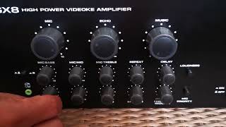 KEVLER GX8 Quick Unboxing  GX8 High Power Videoke Amplifier  Kevler Professional Amplifier [upl. by Daloris878]