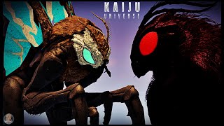 Kaiju Universe Titanus Mosura vs Mothman Epic Battle [upl. by Anitsrihc656]